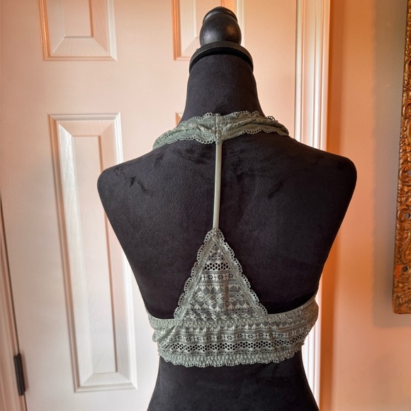 Victoria Secret Lace Bralette in Olive Green - Picture 7 of 9